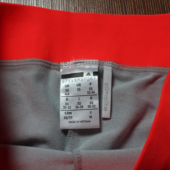 Adidas Stella Sport Capris Leggings Size XS 4-6/32 - Picture 6 of 7